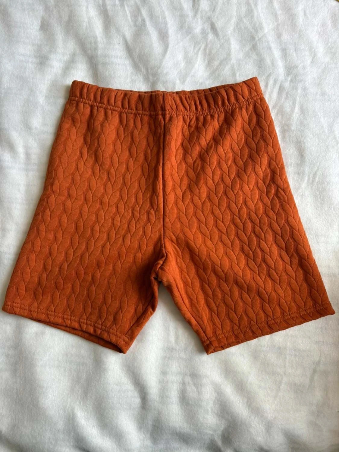 Short Undiz texturé orange taille S